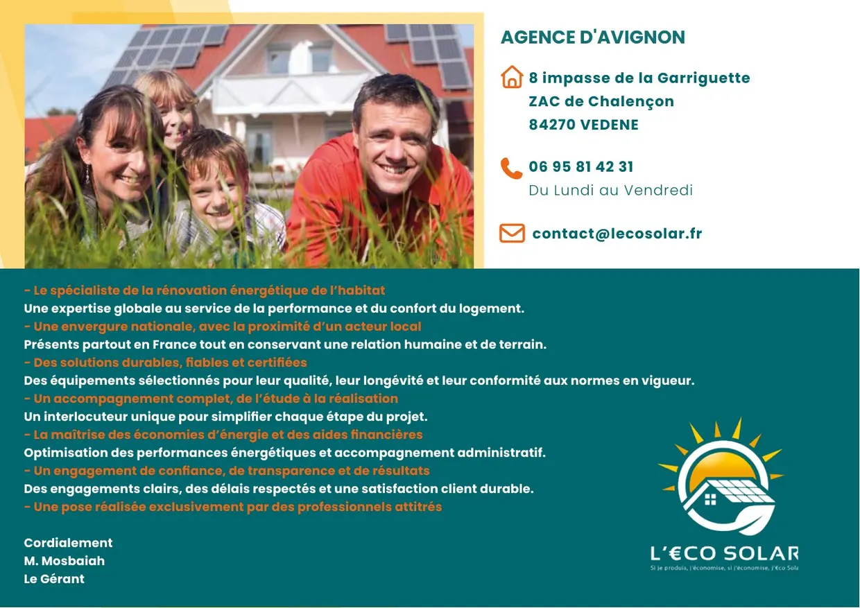 Le catalogue produits, page 1