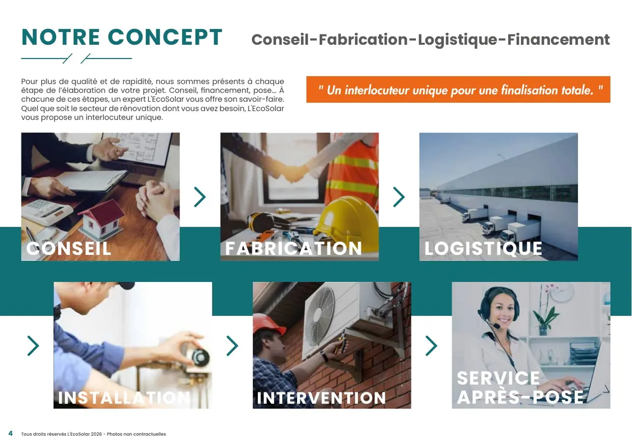 Le catalogue produits, page 8
