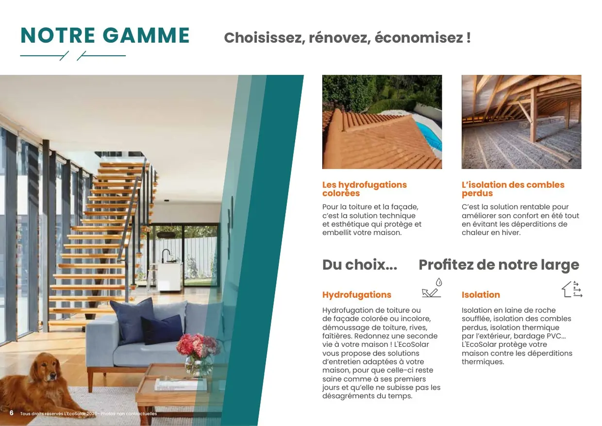 Le catalogue produits, page 10