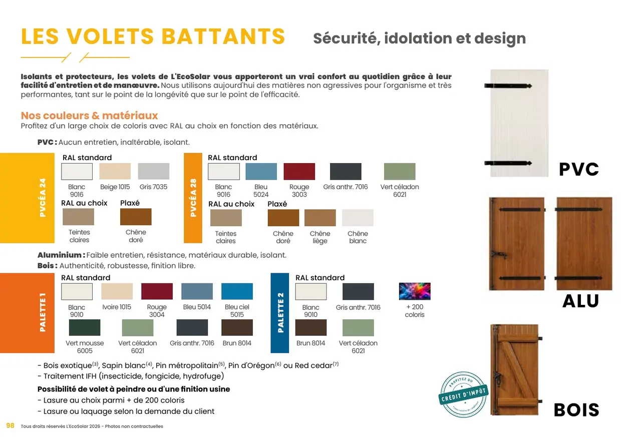 Le catalogue produits, page 102
